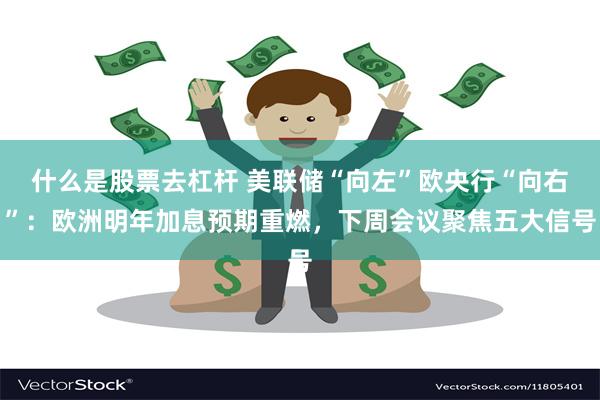 什么是股票去杠杆 美联储“向左”欧央行“向右”：欧洲明年加息预期重燃，下周会议聚焦五大信号